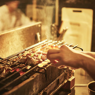 炭火の香ばしさを心ゆくまでお楽しみいただけます。