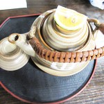 元祖瓦そば たかせ - 松茸の土瓶蒸し