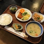 一菜合菜　とびかた - 料理写真:とびかた御膳(だんご汁定食) 700円