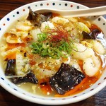 らー麺 あけどや - 海鮮あんかけWING麺2018 1000円