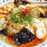 らー麺 あけどや - 海鮮あんかけWING麺2018 1000円