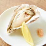 1 raw Oyster and salted lemon