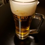 一人焼肉専門店 原始人 - ビール