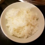 一人焼肉専門店 原始人 - セットのご飯