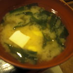 teishokuizakayakakashi - キッチンハウスかかし　お味噌汁