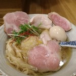 中華そば きなり - 味玉肉増し塩そば￥１１００