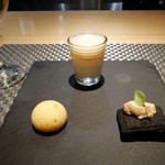 レストラン パティスリー ジェイエス - 3点のアミューズ