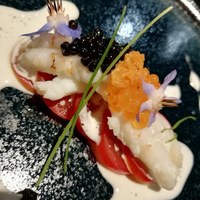 レストラン パティスリー ジェイエス - 鬼海老のミキュイワサビソースキャビア