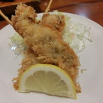 茂寿司 - アサリのフライ
