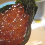 うを徳 - いくら・松葉蟹の手巻き