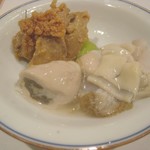 うを徳 - 釧路産牡蠣・あん肝・シャリせんべい