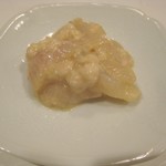 うを徳 - 和歌山産カワハギの肝和え