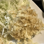 成蔵 - 単品のヒレかつです。