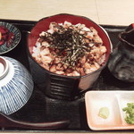 Torippa - 鶏のひつまぶし（並）７７０円（税込）