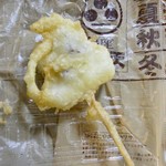 銀座ハゲ天 - 合鴨白葱串揚げ