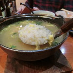 千代の追風 - ふぐ雑炊