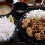 伝説のすた丼屋 - ミニ唐揚げライス　700円