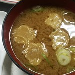 丸二食堂 - 丸二定食 日替り お味噌汁