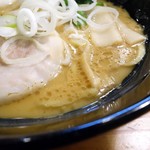 クリーミーTonkotsuラーメン 麺家 神明 - とんこつ