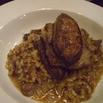 フォアグラと豚のリゾット