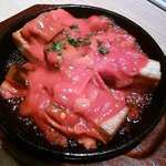 和食 たちばな - とうふのなすトマトチーズ焼き