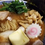 塩そば専門店 桑ばら - 秋刀魚香油の中華そば（裏そば）