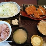 とんかつ 濵かつ - 牡蠣入り
