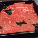 しゃぶ葉 - 今回の牛肉は良かった