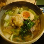 Yuushoku Mendokoro Omen - 鶏野菜うどん