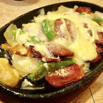 ゆたか - 雲仙ハムのチーズ鉄板