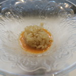 寿司栄 - 裏漉しイクラに酢飯