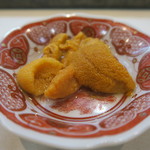 寿司栄 - 昆布森産生雲丹