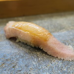 寿司栄 - 氷見鰤　スナズリ