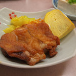 福井食堂 - 鶏の焼いたんが300円