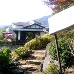 レイクベイク - テラス入り口