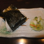 Tori yo saka nayo - おにぎり　鮭　【　２０１１年１０月　】