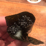 鳥茂 - キャビアおにぎり