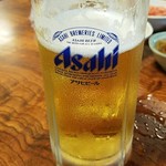 酔の助 神保町本店 - 生ビールはアサヒです