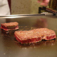 銀座うかい亭 - うかい特選牛のサーロインとヒレ