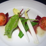 懐花亭 - 2018の｢秋のスペシャルディナー｣カツオのサラダ