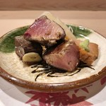 うを徳 - （奥に見えるのは大根）