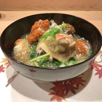 うを徳 - お椀（せいこ蟹あんかけ）
