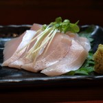 いかやき やまげん - 寒ブリの造り