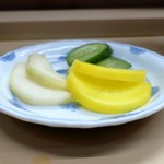 家庭料理 小川 - 香の物盛り