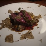 ボッテガ - 黒毛和牛のロースト＆秋トリュフ