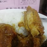 Sankou Roushiyoku Dou - カツの豚肉もなかなかの厚さです