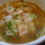 つけ麺 舞 - 〆のお茶漬け