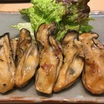三代目 まる天 - 三陸 カキのバター焼き（アップ）