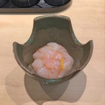 三代目 まる天 - 牡丹海老の塩辛 甘塩仕立て