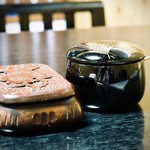 石ばし - 山椒と爪楊枝入れ